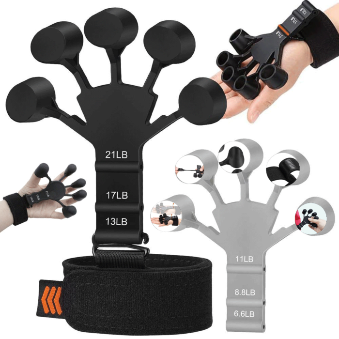 Finger Strengthener Resistance Trainer – Adjustable Hand & Finger Exerciser for Grip, Flexibility, and Rehabilitation