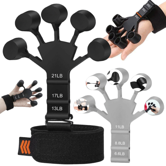 Finger Strengthener Resistance Trainer – Adjustable Hand & Finger Exerciser for Grip, Flexibility, and Rehabilitation